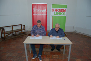 Samenwerking PvdA en GroenLinks in de Krimpenerwaard een feit!